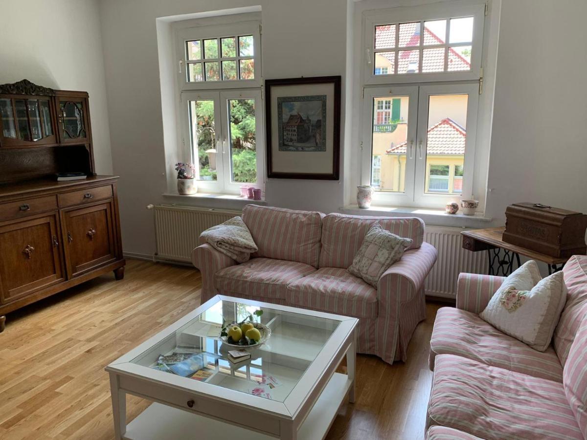 100 Qm Ferienwohnung Am Heiligen Brunnen Quedlinburg Exteriör bild