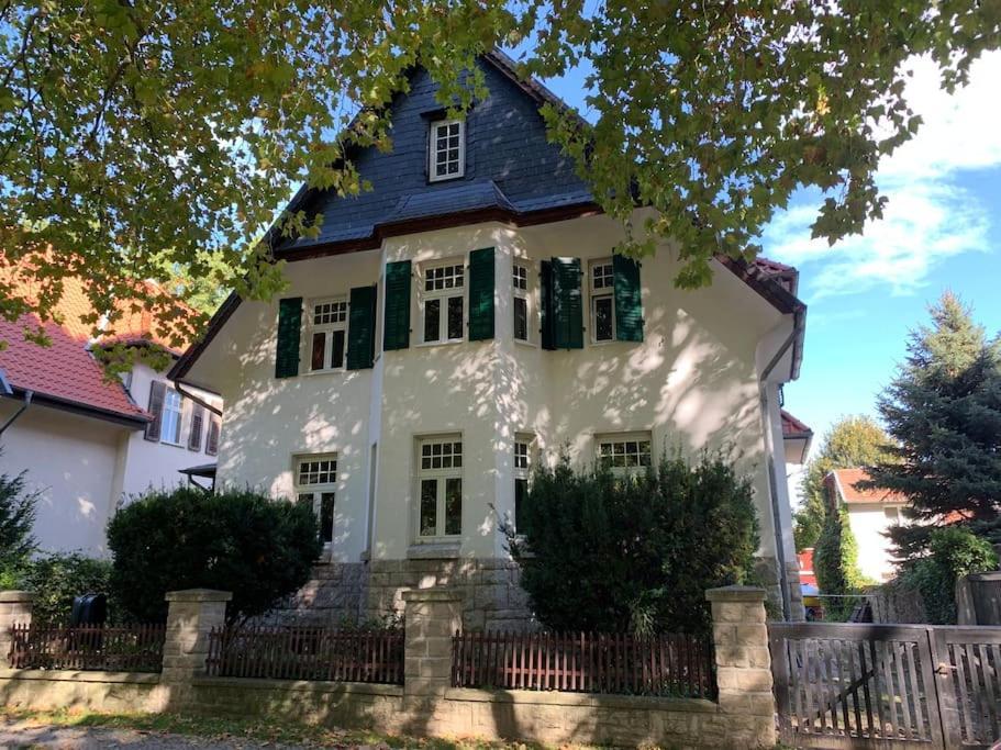 100 Qm Ferienwohnung Am Heiligen Brunnen Quedlinburg Exteriör bild