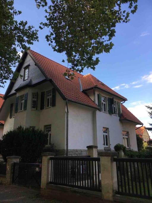 100 Qm Ferienwohnung Am Heiligen Brunnen Quedlinburg Exteriör bild